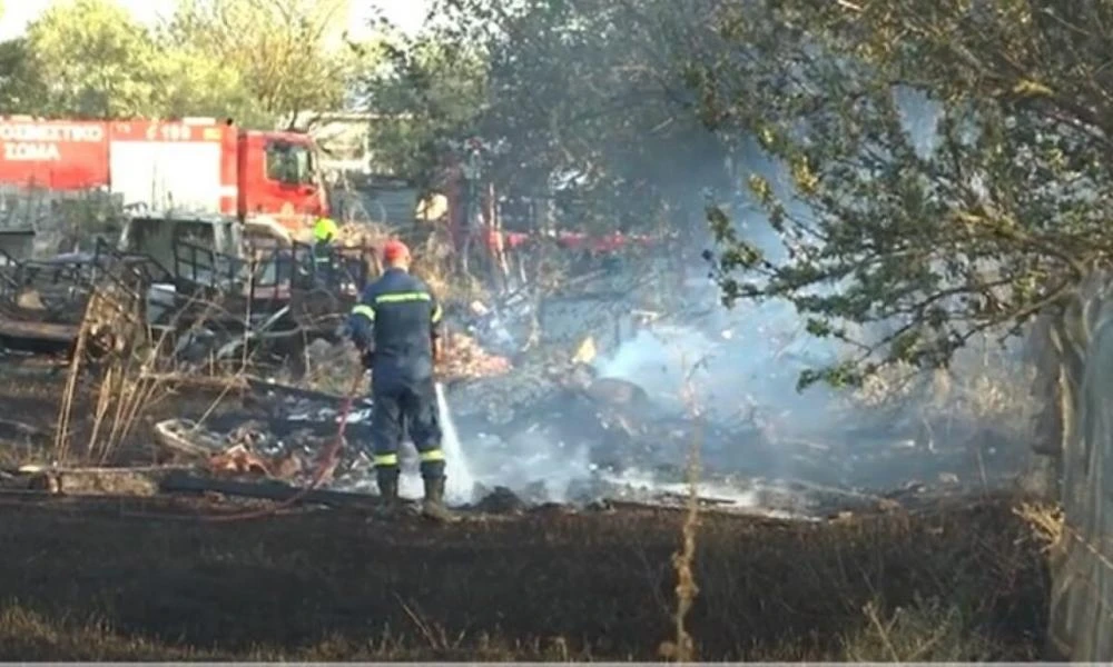 Σέρρες: Στο αυτόφωρο 91χρονος για εμπρησμό